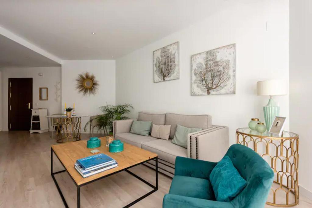 Nuevo Apartamento Lujo Playa Malagueta-Centro Малага Экстерьер фото